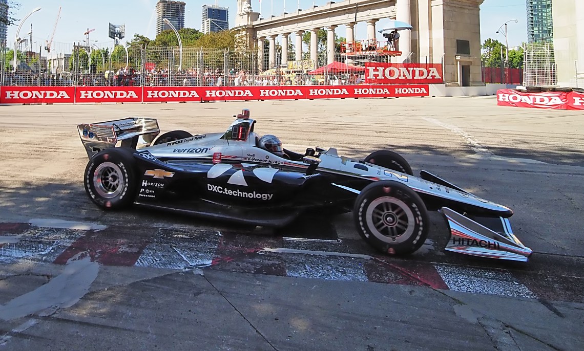 Pagenaud woud go on to win the race.