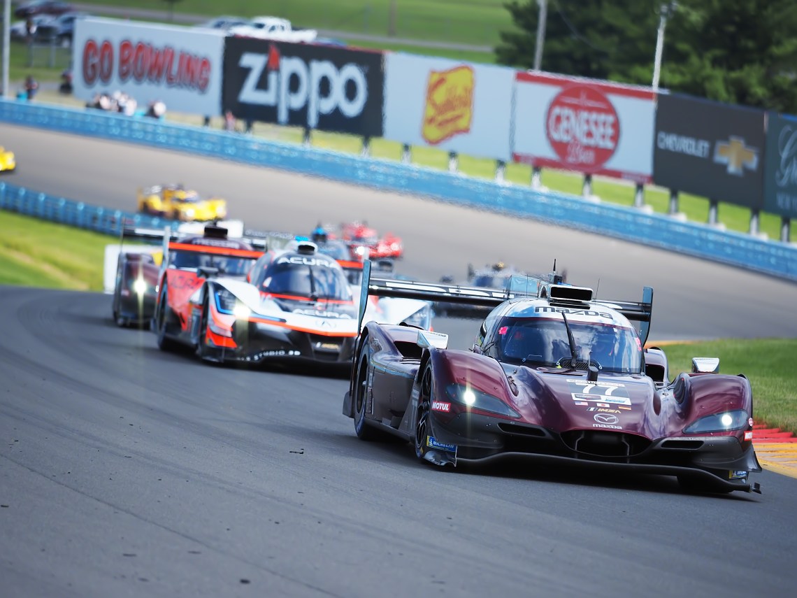 50th Six Hours of the Glen formation lap.
