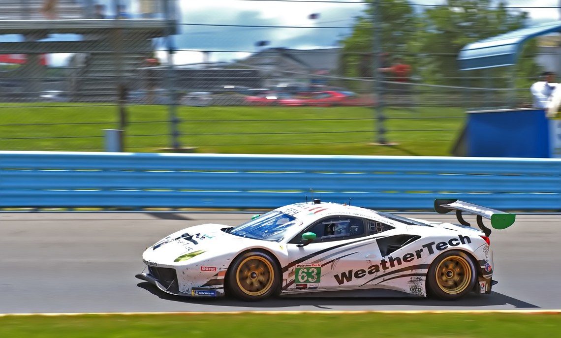 Still under the yellow flag.