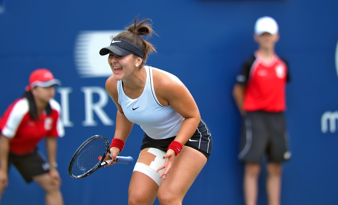 Rogers Cup Semifinal Sofia Kenin v Bianca Andreescu