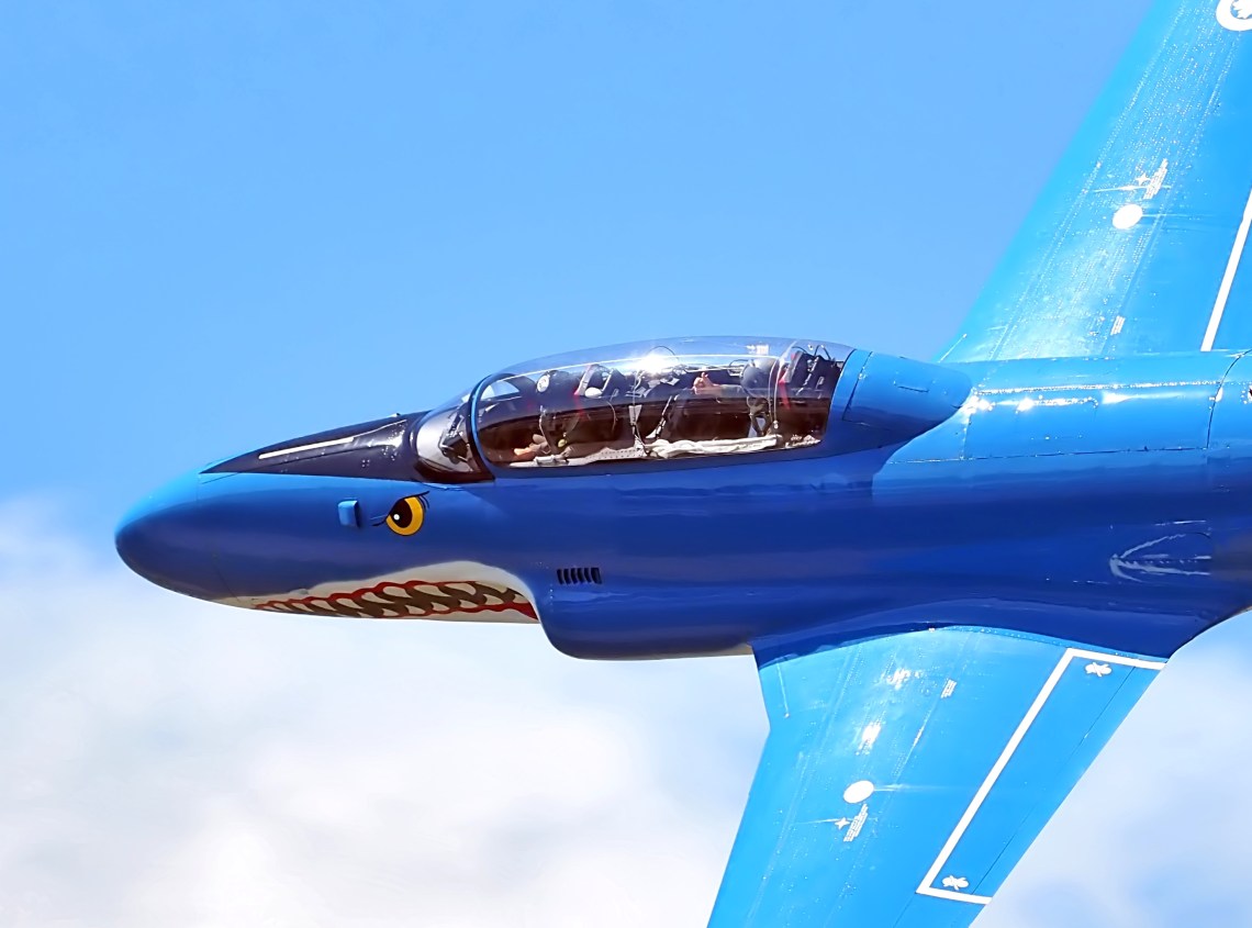 Superb closeup of Canadair T-33